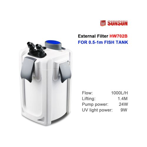 SUNSUN - HW702B External Filter buit-in UV Lamp