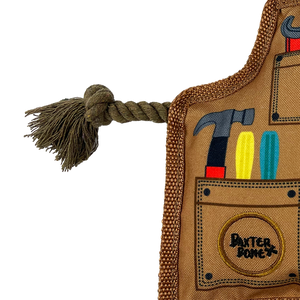 Baxter Bone - Rope Apron Dog Toy - Petservo