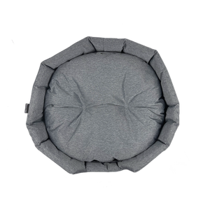 Baxter Bone - Outdoor Water Resistant Removable Cushion Pet Bed - Large - Grey - petservo