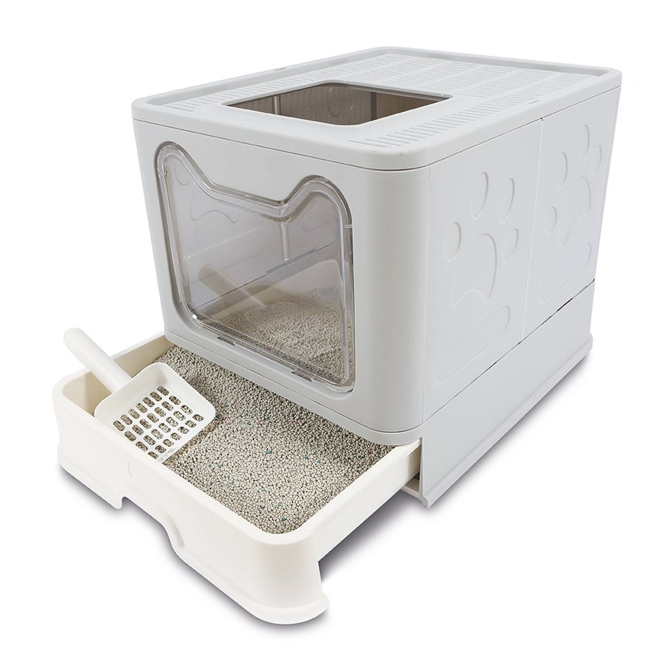 M-PETS - SILE Cat Litter Box - top opening