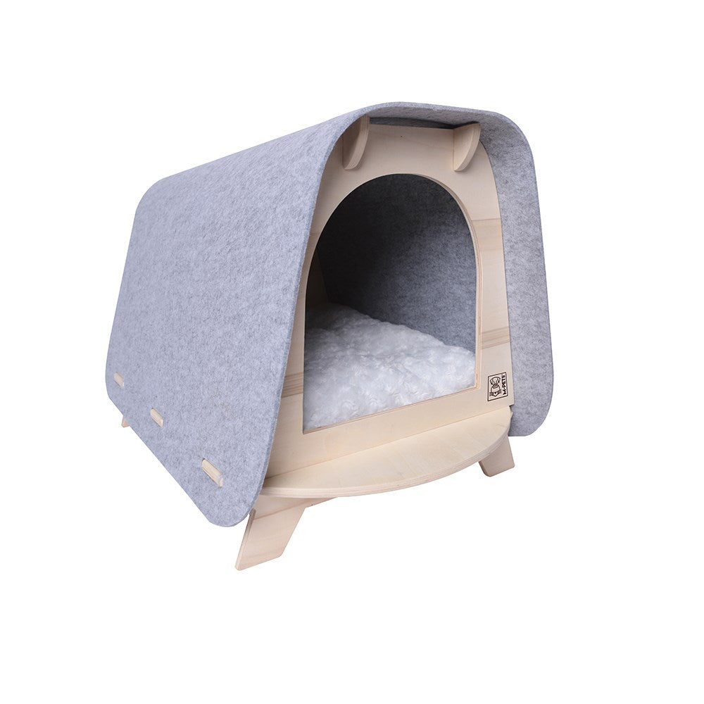 M-PETS - M-PETS Woody Cozy Cat House