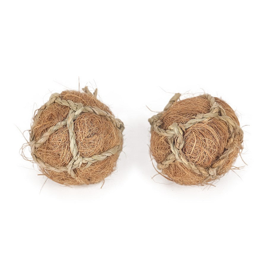 Nature Island - Coco Fiber Ball - 2 pack - Petservo