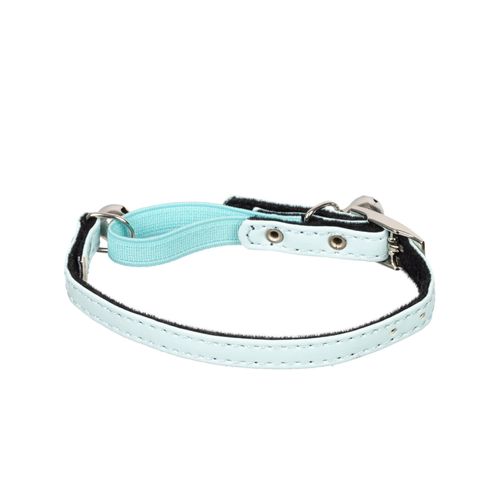 Happy Tails - Dual Bell Cat Collar -  Blue - petservo