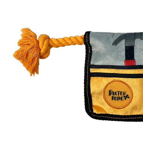 Baxter Bone - Rope Tool Belt Dog Toy - Petservo