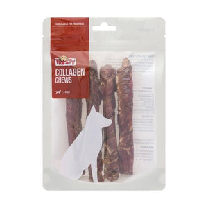 Trusty - Collagen Chews Adult Dog Treats - Pack of 4 - petservo