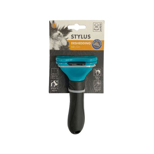 M-Pets - Stylus Dog/Cat Pet Deshedding Grooming Brush - M