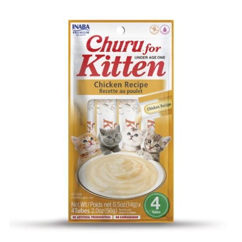 Inaba - CHURU FOR KITTEN Chicken Recipe - Petservo