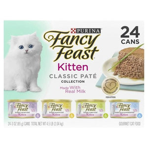 Fancy Feast - Kitten Classic Paté Collection Wet Cat Food 24 x 85g - petservo