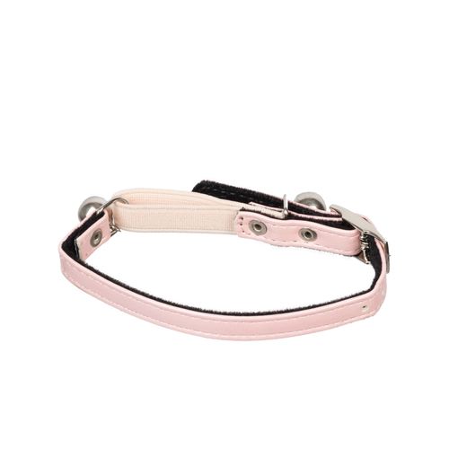 Happy Tails - Pink Dual Bell Cat Collar - petservo