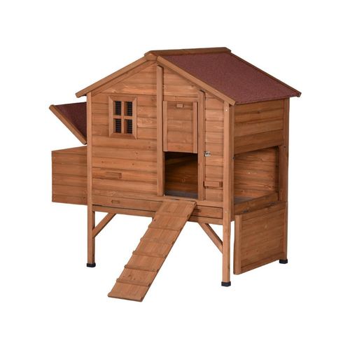 YES4PETS - XL Chicken Coop Rabbit Hutch Cage Hen Chook House-140x90.5x135CM - petservo