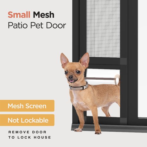 Hakuna Pets - Patio Pet Door - Small - Black