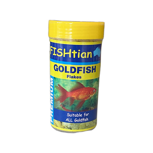 Fishtian - Goldfish Flakes Fish Food - 100ml