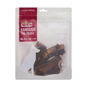 Trusty - Kangaroo Tails Adult Dog Treats - 4 Pieces - petservo