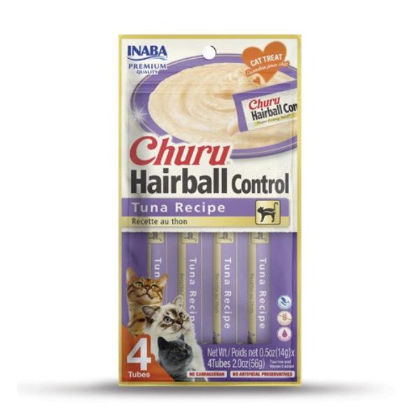 Inaba - CHURU HAIRBALL CONTROL-Tuna Recipe - Petservo