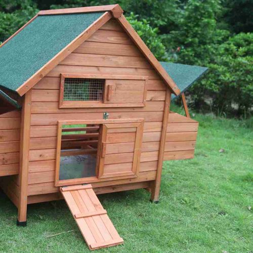 YES4PETS - XL Chicken Coop Rabbit Hutch Cage Hen Chook House - 160x100x113CM - petservo