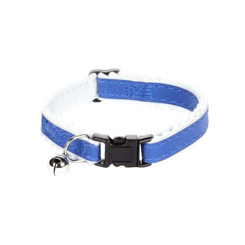 Flamingo - 20-30cm Lined Bright Ziggi Cat Collar - 5 Assort Colours - petservo