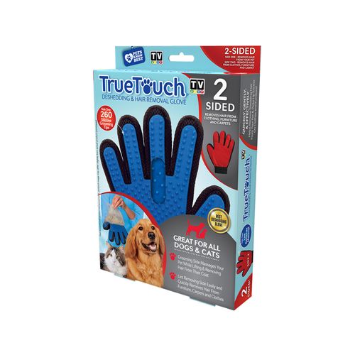 TV Shop - True Touch 2 Sided Pet Grooming Glove