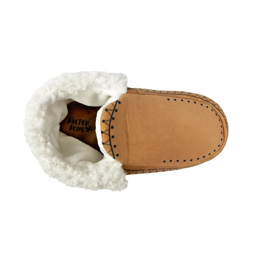 Baxter Bone - Plush Moccasin Pet Toy - petservo