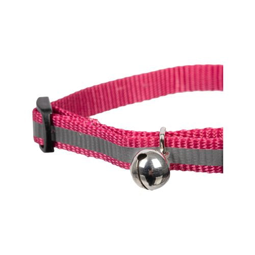 Happy Tails - Reflective Pink Cat Collar - petservo