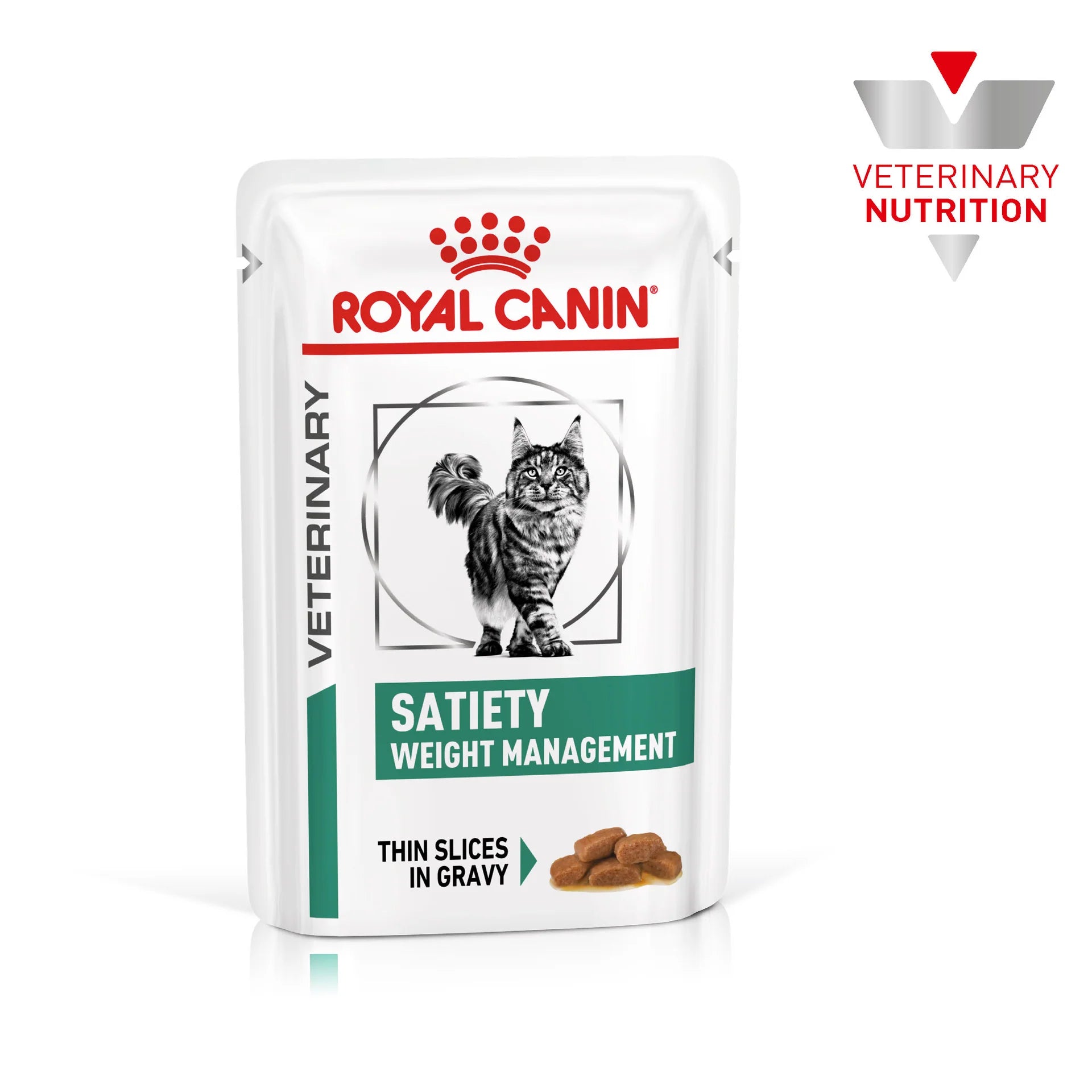 Royal Canin - Veterinary Diet Satiety Adult Wet Cat Food 85g x 12 - Petservo