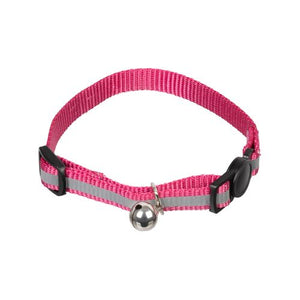 Happy Tails - Reflective Pink Cat Collar - petservo