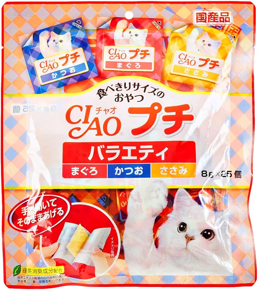 CIAO - Churu Petite Variety (8g x 25pack) - Petservo