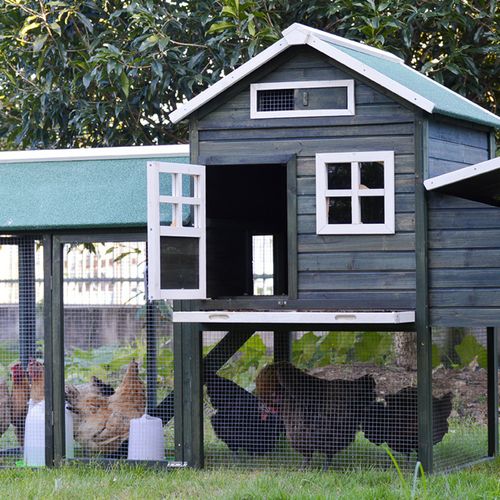 YES4PETS - XL Chicken Coop Rabbit Hutch Guinea Pig Cage Ferret House