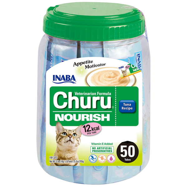 Inaba - Churu Nourish Tuna Recipe 50Tubes - Petservo