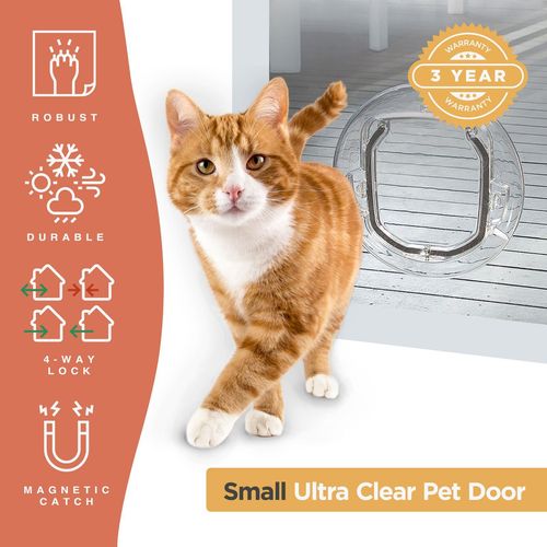 Hakuna Pets - Ultra Clear Pet Door - Small