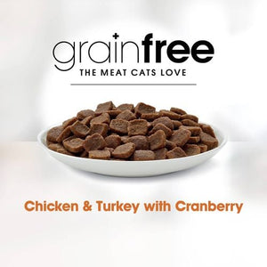 Fussy Cat - 10kg Chicken And Turkey With Cranberry Grain Free Cat Dry Food - petservo