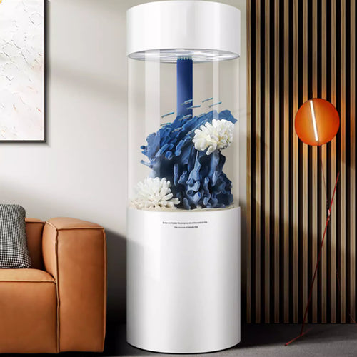 Ocean - 150L Cylinder Acrylic Aquarium Tower