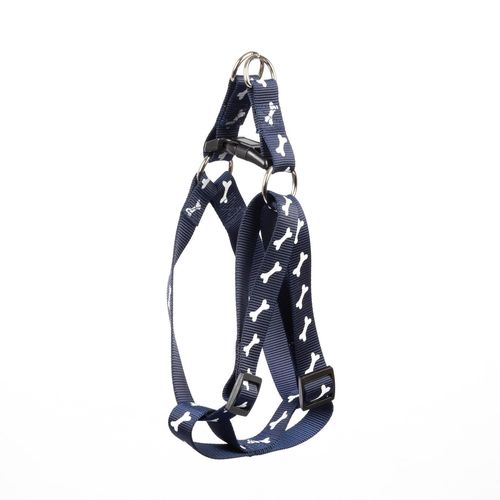 Happy Tails - Medium Bone Print Dog Harness