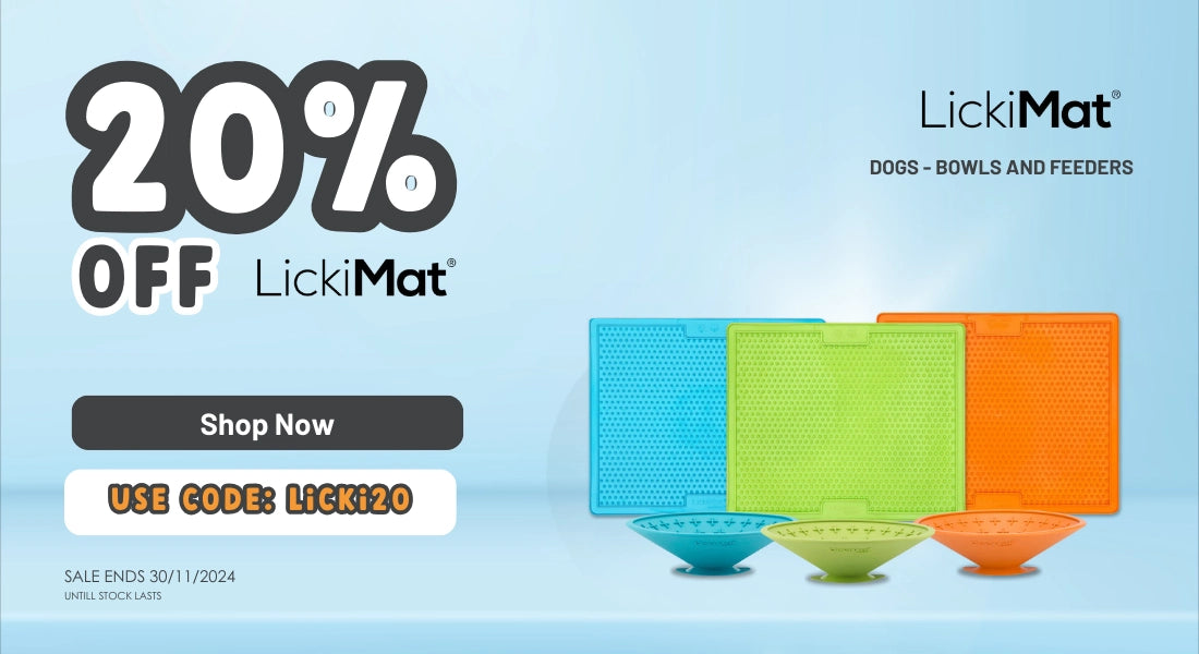 Buy Lickimat products at 20% Discount - Pet Servo