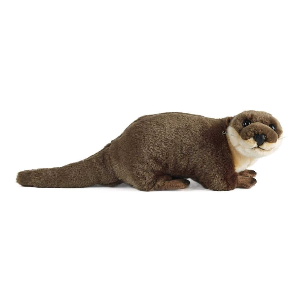 Living Nature - Soft Toy Plush Woodland Animal, Large Otter (67cm)