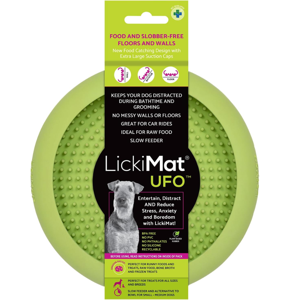 LickiMat  - UFO Green - petservo