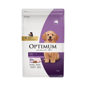 Optimum - Puppy All Breed Dry Dog Food With Chicken 3kg - Petservo