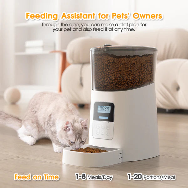 Advwin - 6L Automatic Pet Feeder Timing Feeder - petservo