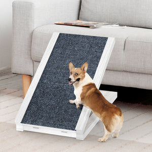 Advwin - Pet Ramp Dog Stairs Adjustable Ladder - petservo