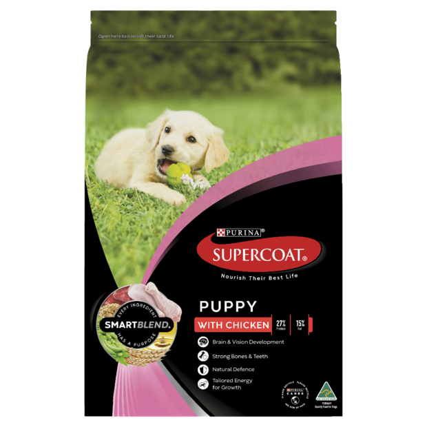 Supercoat - Puppy Chicken Dog Food - 6.7kg