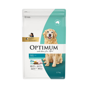 Optimum - Senior All Breeds Dry Dog Food Chicken, Vegetables & Rice 2.7kg