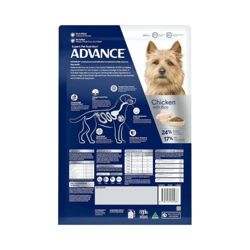 Advance - Adult Dog Small Breed - Chicken - 3kg - Petservo