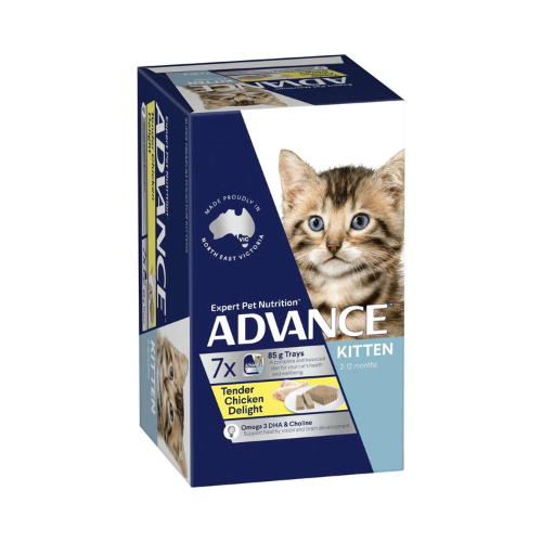 Advance - Kitten Tender Chicken Delight - Wet - (7 x 85g) - Petservo