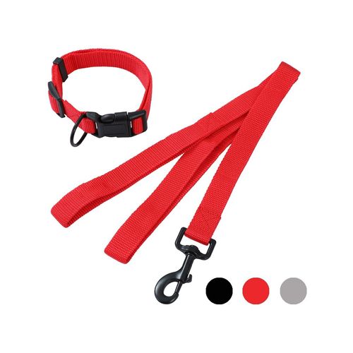 Paws & Claws - Essentials Dog Collar & Lead Set Assorted - 2pc