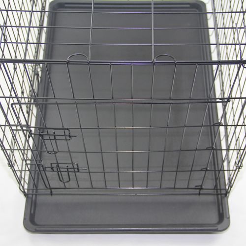 YES4PETS 24" Portable Foldable Pet Crate with Cover & Mat - PetServo