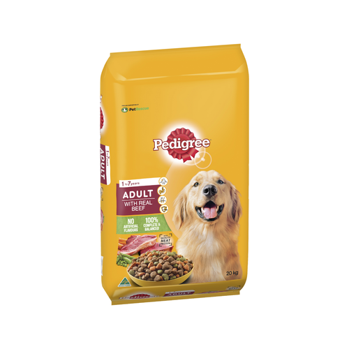 Pedigree 20kg Beef Dog Dry Food