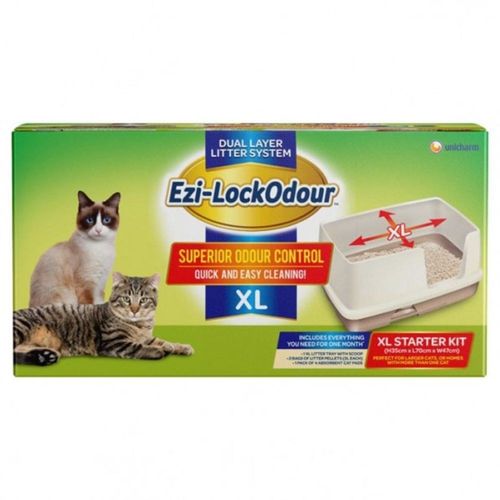 Ezi-LockOdour - Dual Layer Extra Wide Cat Litter System