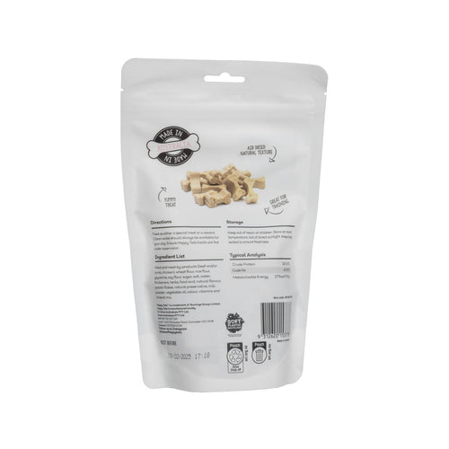 Happy Tails - 200g Chicken & Milk Mini Bones Puppy Treat - petservo