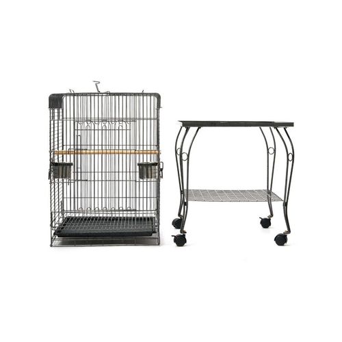 YES4PETS - 148 cm Pet Bird Cage Parrot Canary Aviary - petservo-6