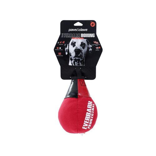 Paws and Claws - Boxing Speedball Oxford Toy 21X8X8cm - Red - 2PK