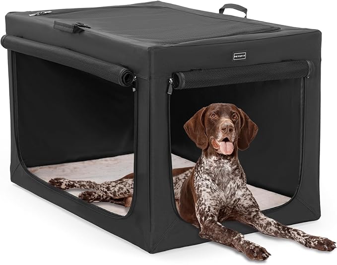 Petsfit - Portable Foldable Pet Dog Puppy Cat Soft Dog Cat Crate - 4 Sizes